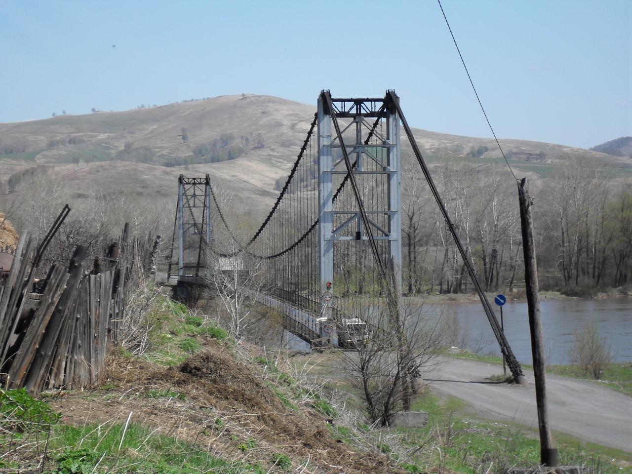 Мост через Катунь в Платово