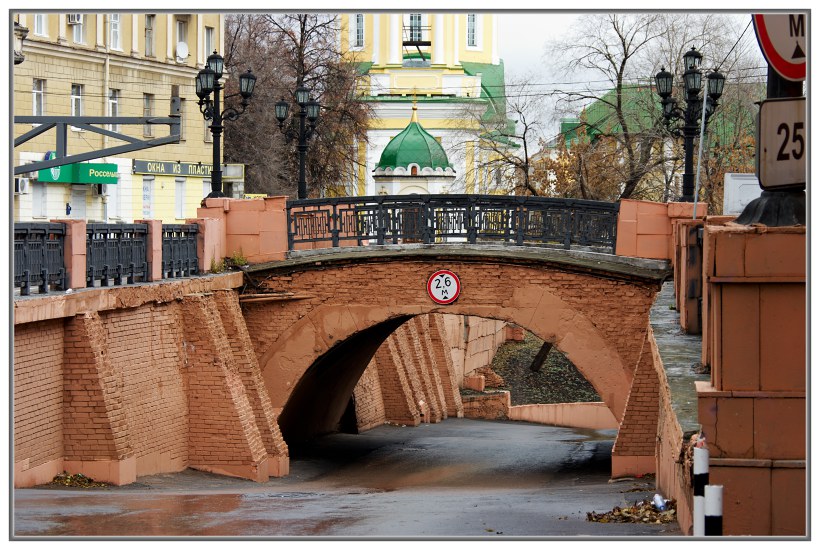 Картина каменный мост воронеж