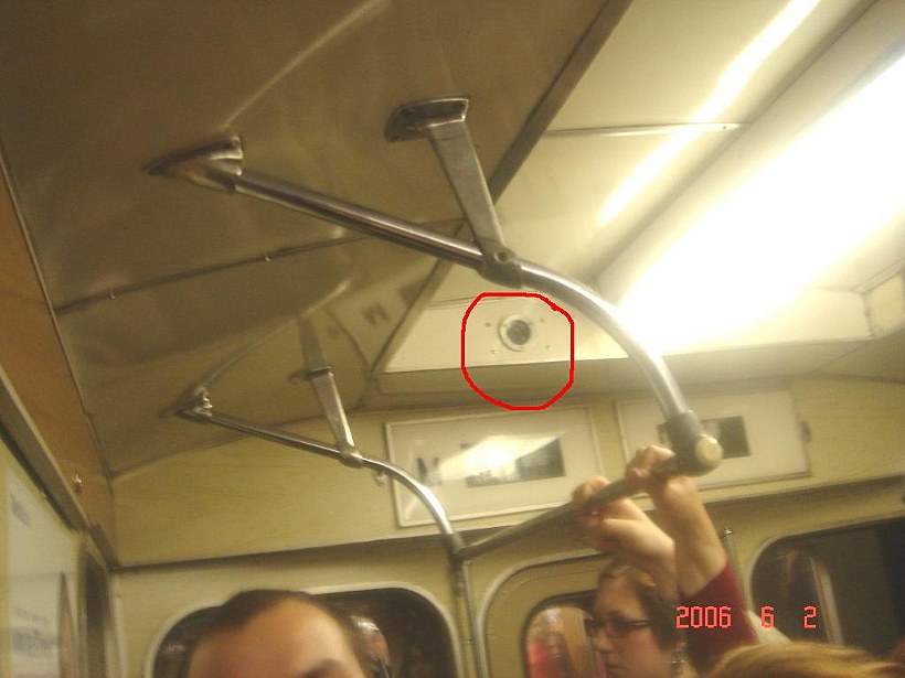 Камеры видеонаблюдения в поездах