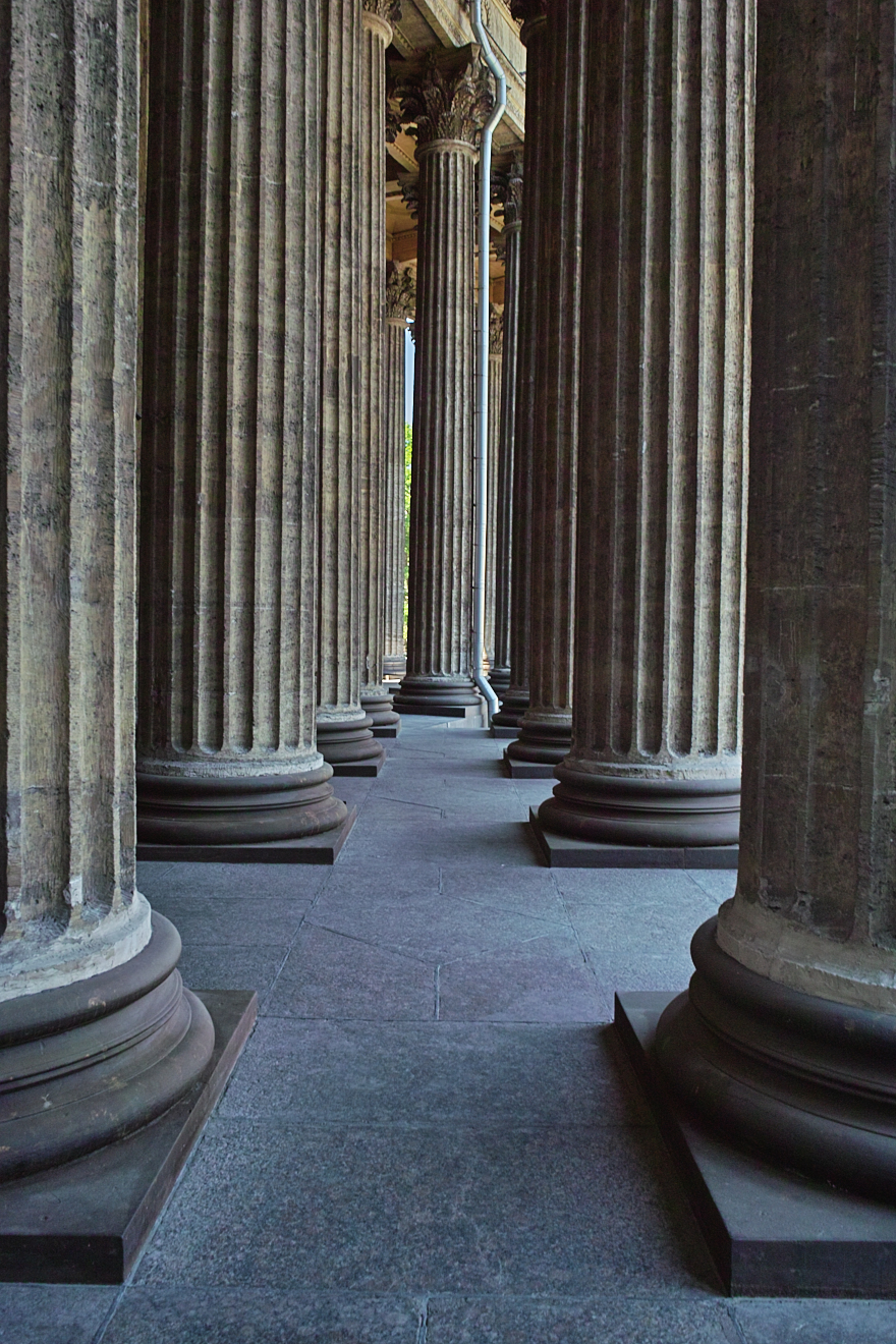колонны казанского собора