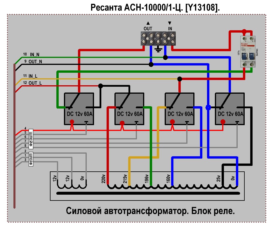 Ресанта асн 500 схема. Стабилизатор напряжения Ресанта 10000 схема. Ресанта АСН-10000/1-Ц схема. Схема электрическая стабилизатора напряжения Ресанта-АСН-10000-1-эм. Схема стабилизатора Ресанта 10000.