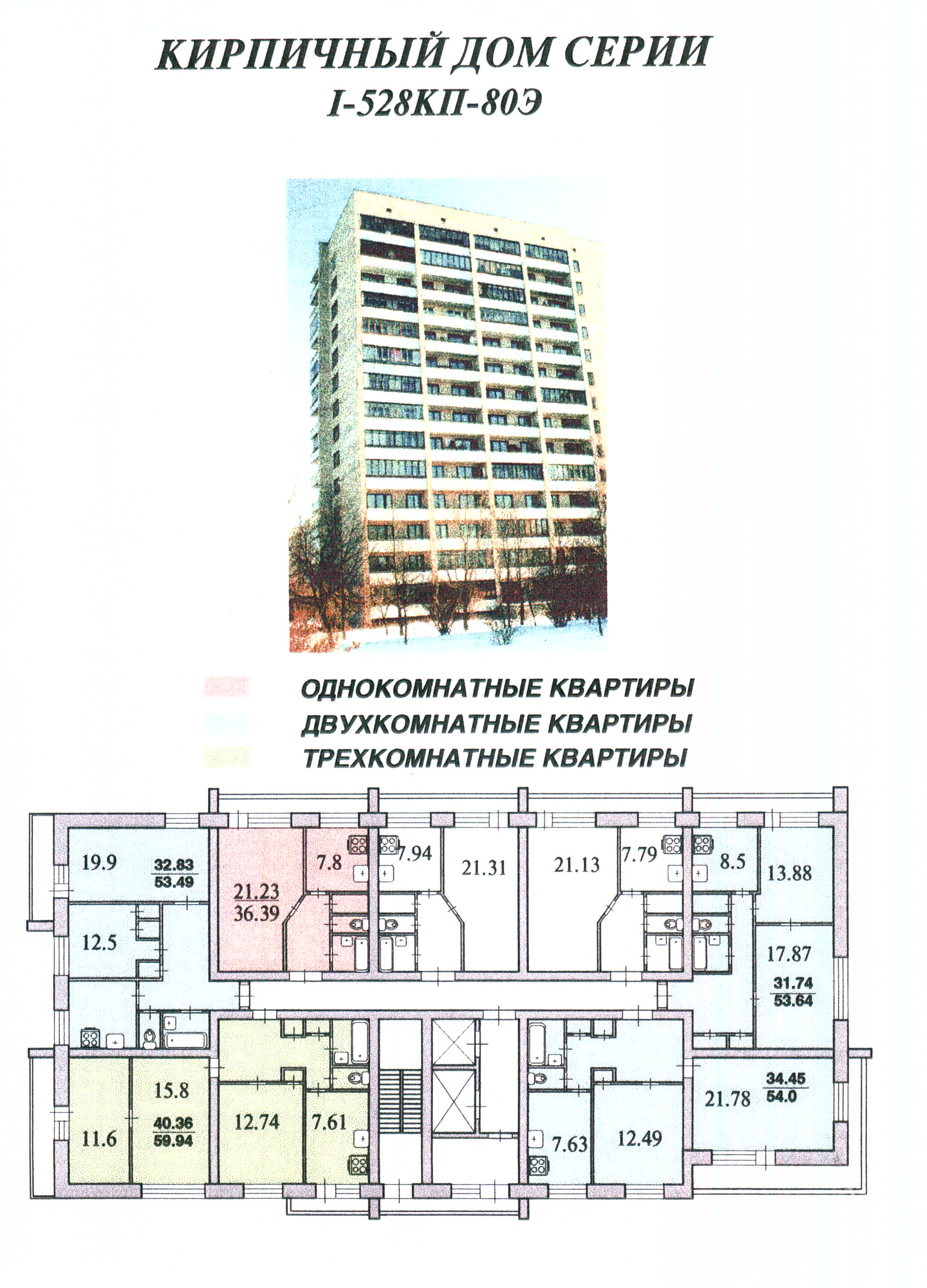 1-528кп-80э - Планировки - domavspb - Участники - Фотогалерея iXBT